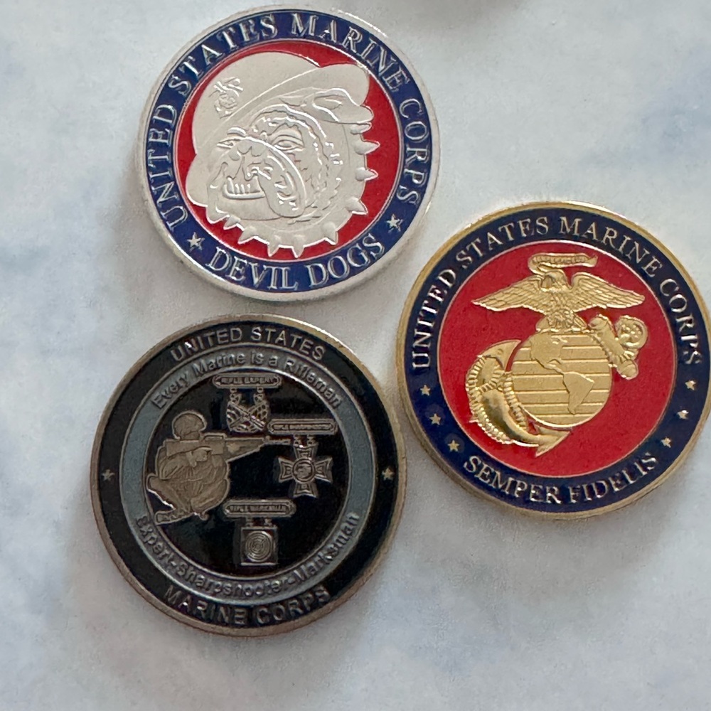 United States Marine Corps Challenge Coins